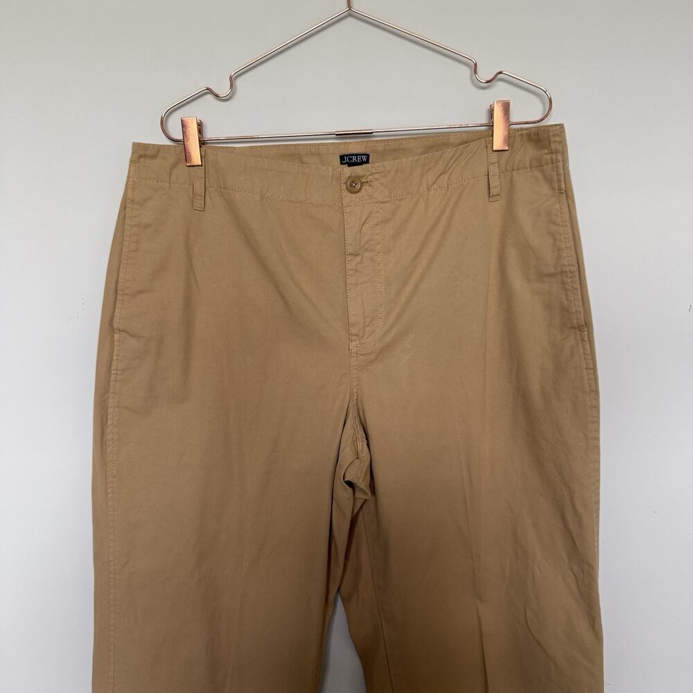 J. Crew Womens Sailor Heritage Chino Pants 32 Preppy Academia Coastal Minimalist - Picture 3 of 7